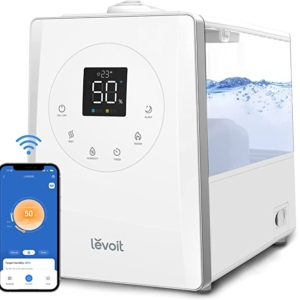 LEVOIT Humidifiers for Bedroom Large Room Home, 6L Warm and Cool Mist Top Fill Ultrasonic Air Vaporizer